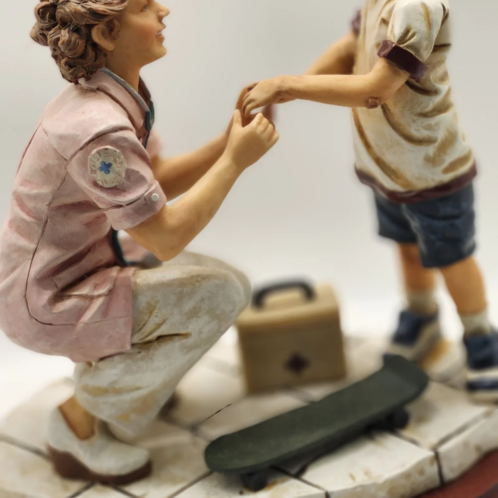 Heartwarming Mother and Son Figurine - Picture 3 of 4